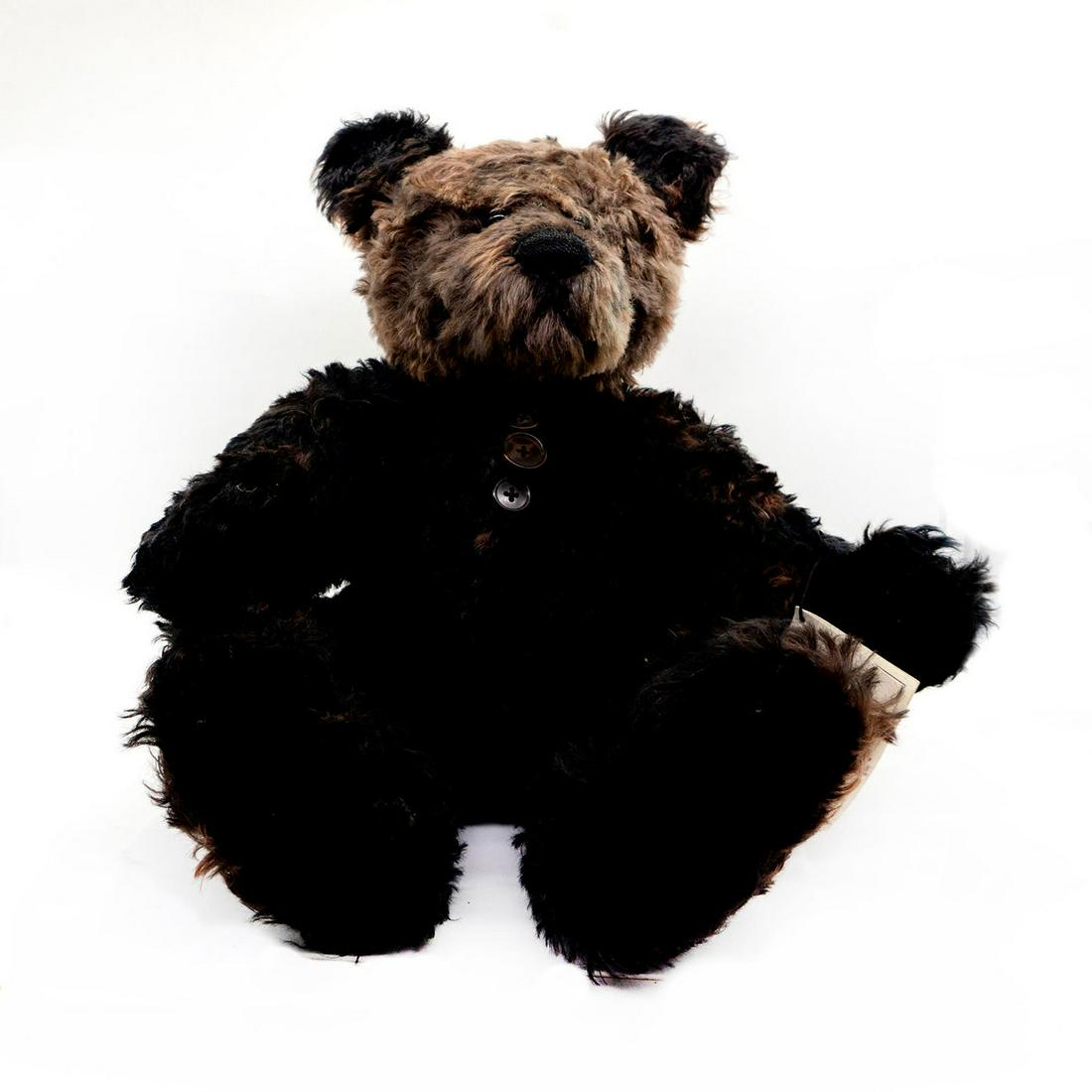 Pamela Wooley Teddy Bear, Ebony (1 of 4)