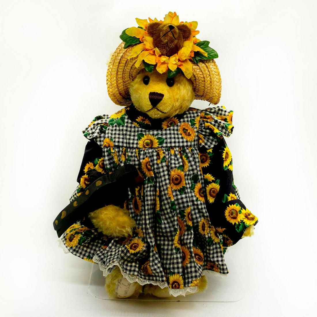 The Bears of Forest Glen, Sunflower Sue Mohair Teddy (1 of 5)
