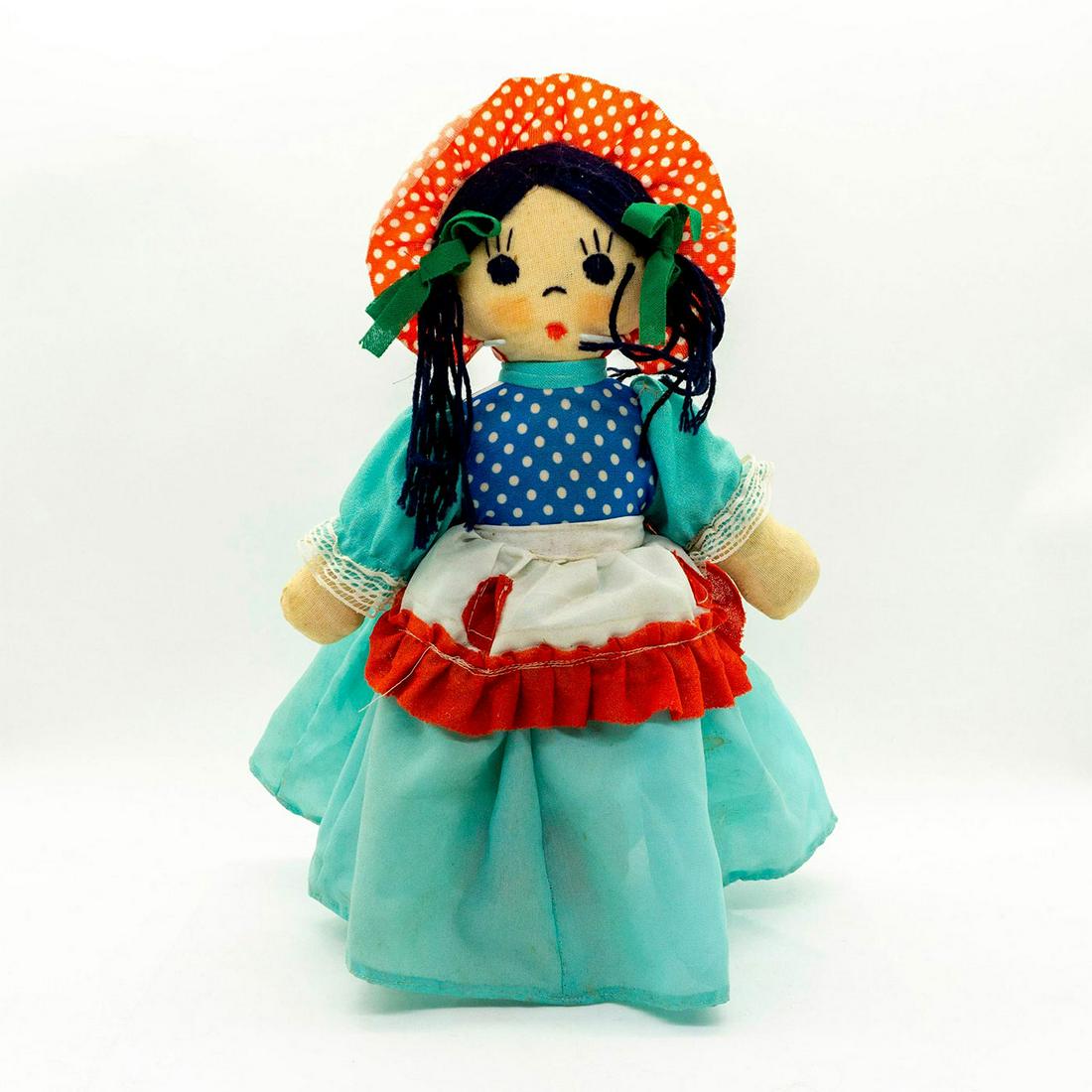 Vintage Handcrafted Raggedy Ann Style Doll (1 of 4)