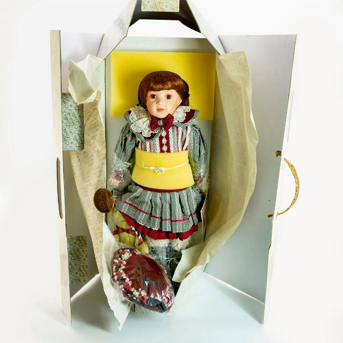 Franklin Heirloom Collector Doll, Megan Coca-Cola (1 of 3)