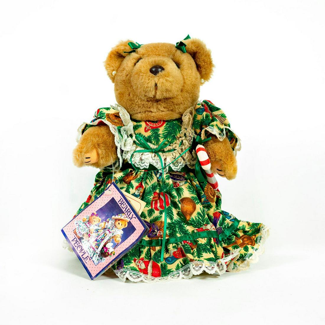 Vintage Teddy Bear, Bearly People, Holiday Magic (1 of 3)