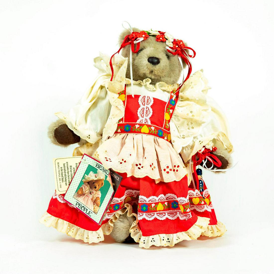 Vintage Teddy Bear, Bearly People, Kirstyn (1 of 3)