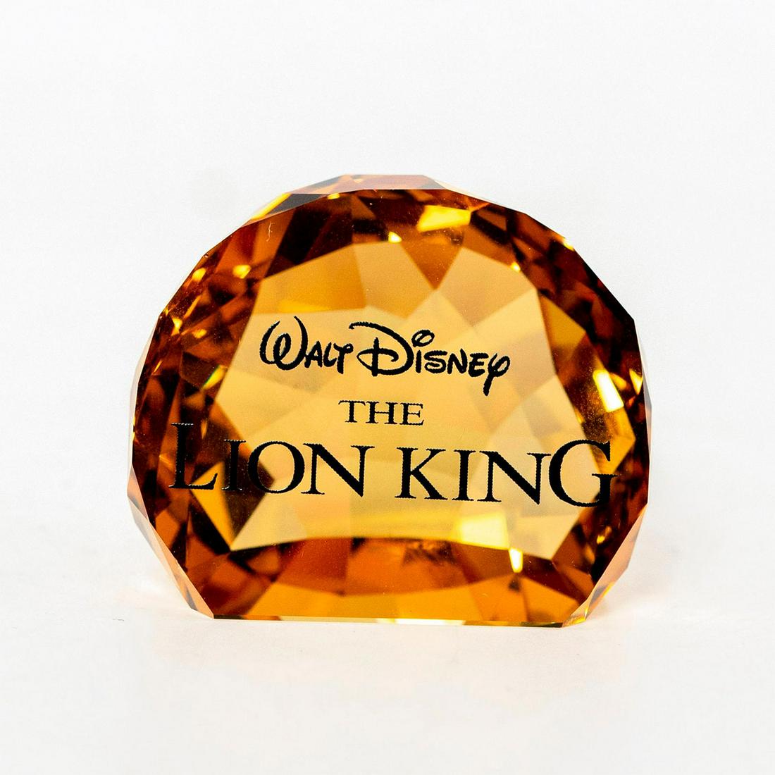 Swarovski Crystal Figurine, Disney Lion King Title (1 of 4)