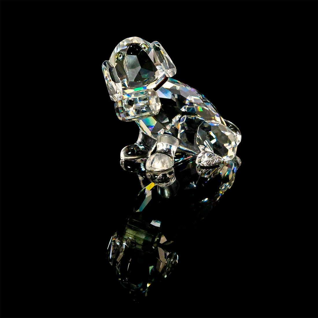 Swarovski Crystal Figurine, St. Bernard Dog (1 of 6)