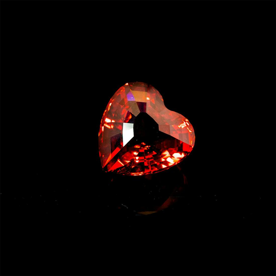 Swarovski Crystal Figurine, 2007 SCS Red Heart (1 of 4)