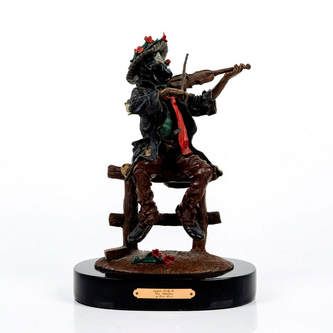 Peter Apsit Bronze Sculpture, Emmett Kelly Jr The (1 of 6)