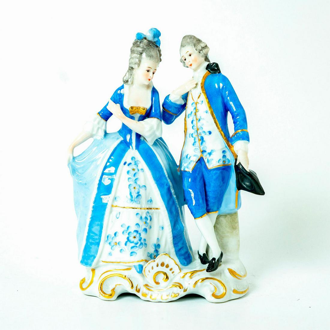 Sitzendorf Porcelain Figurine, Dancing Couple (1 of 3)