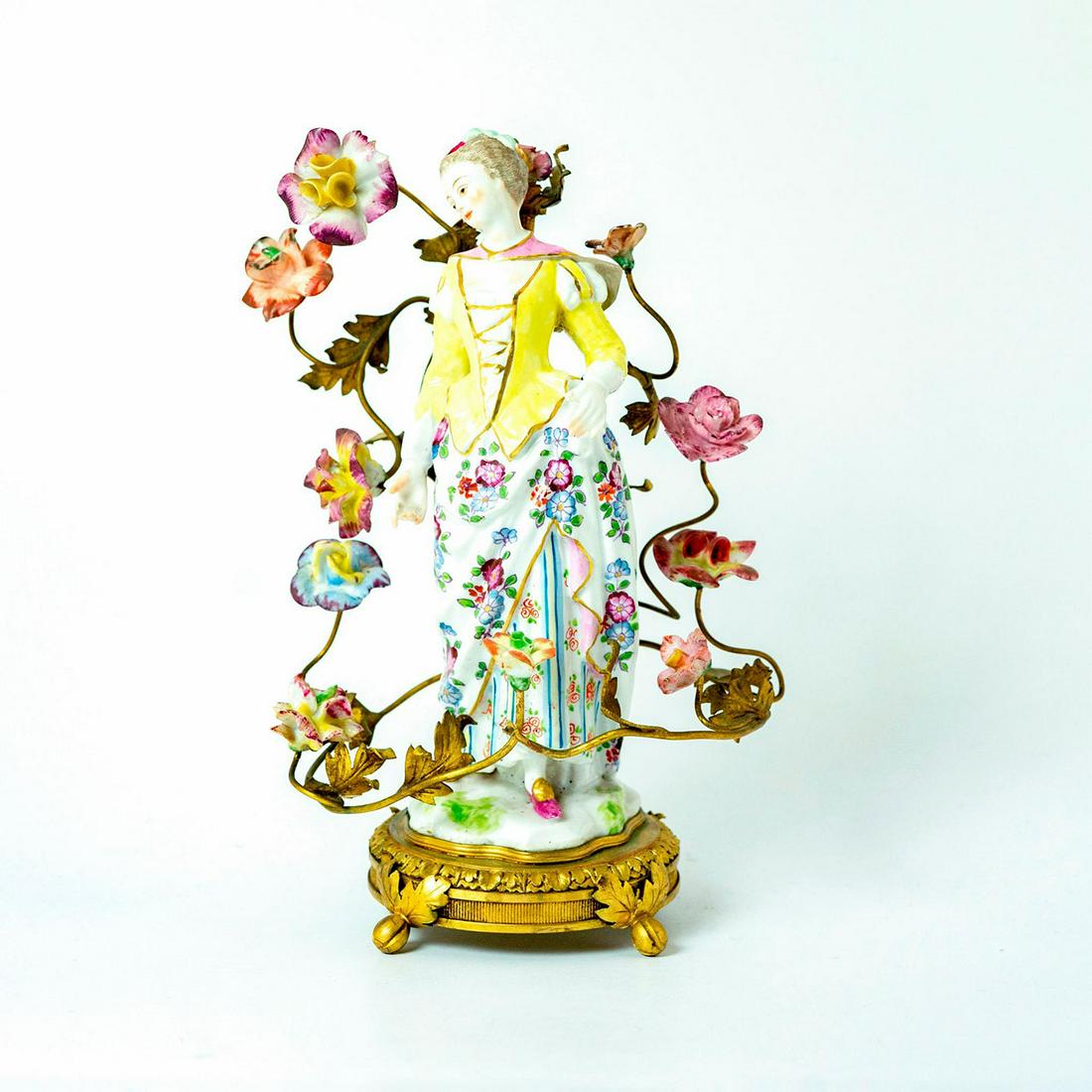 Bohler Porcelain And Gold Gilt Brass Candelabra (1 of 3)