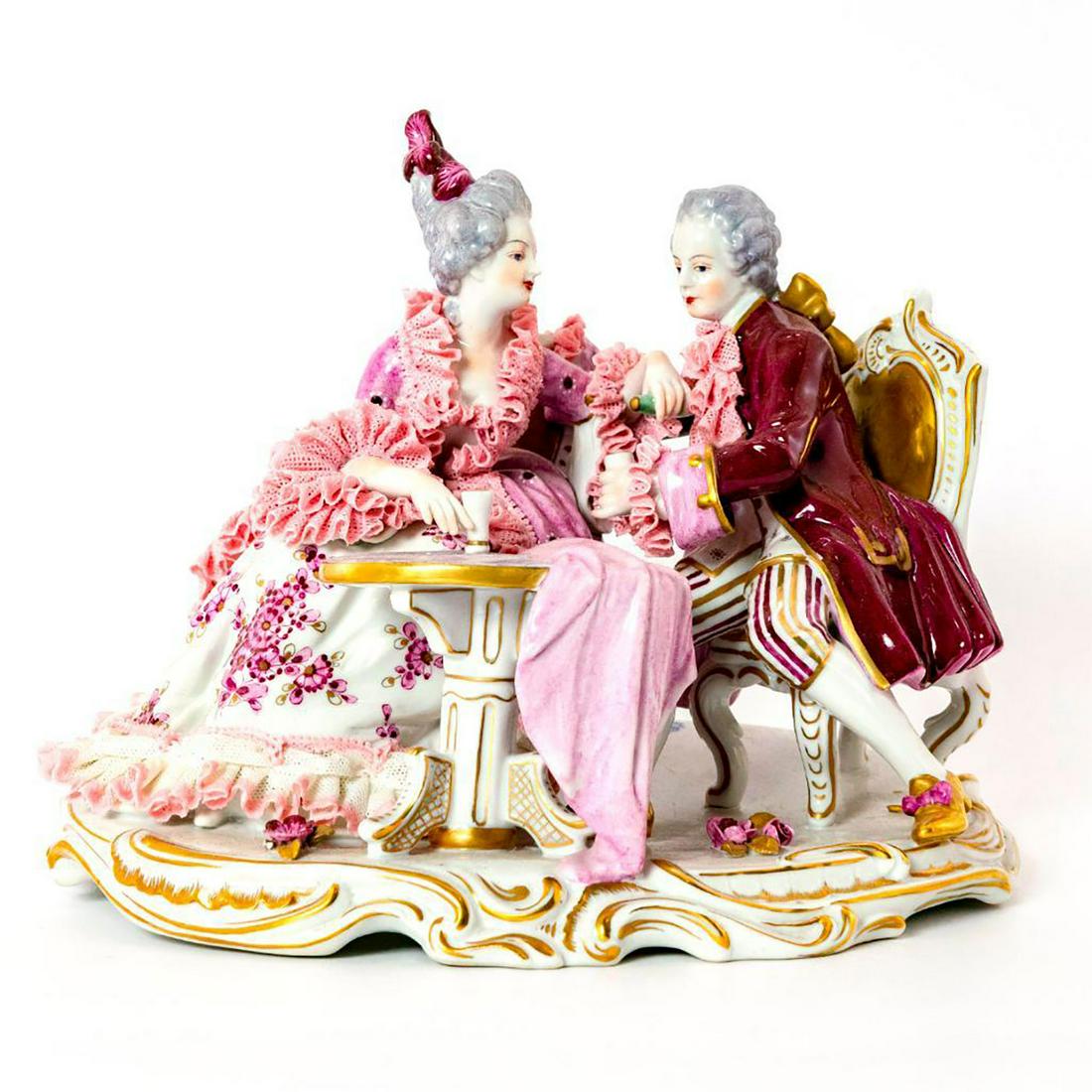 Volkstedt Figurine Grouping, Date Night (1 of 3)