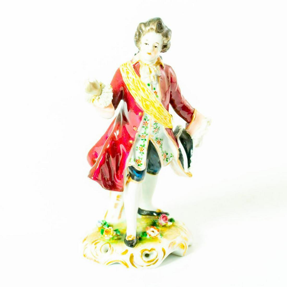 Volkstedt Figurine, Colonial Man (1 of 5)