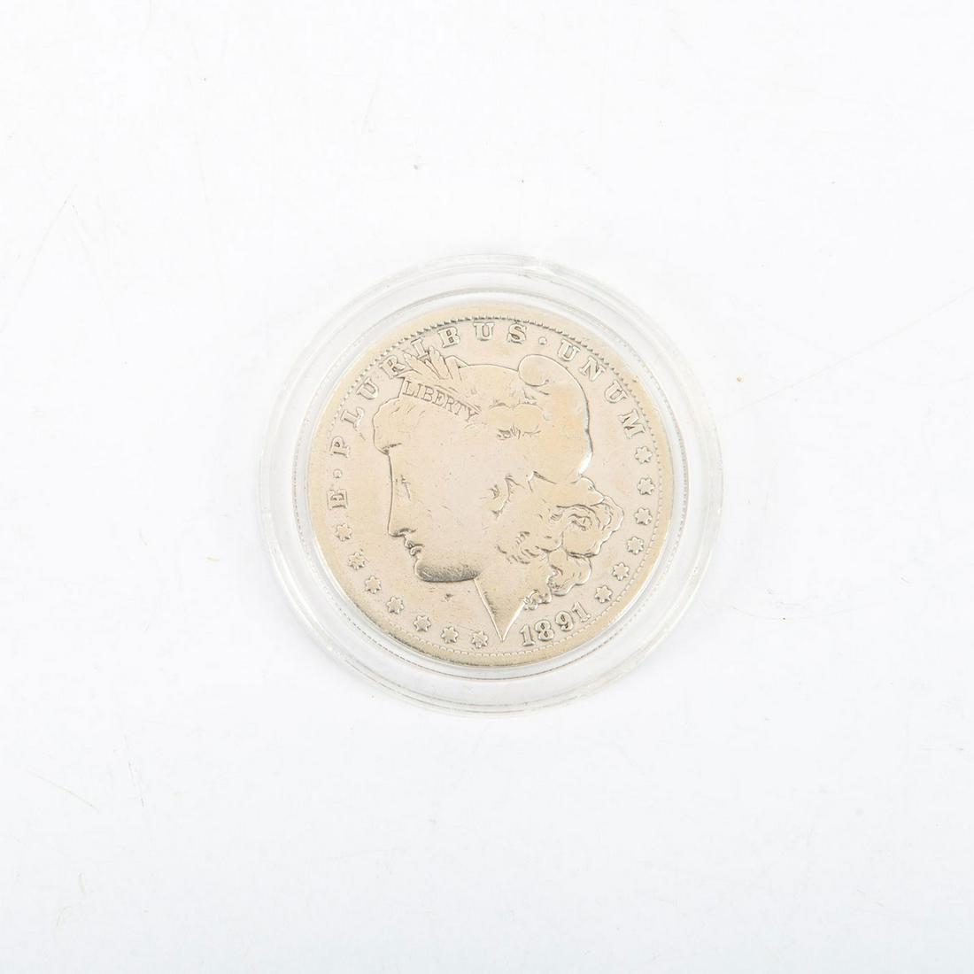 1891 "O" Morgan Dollar Silver Coin (1 of 2)