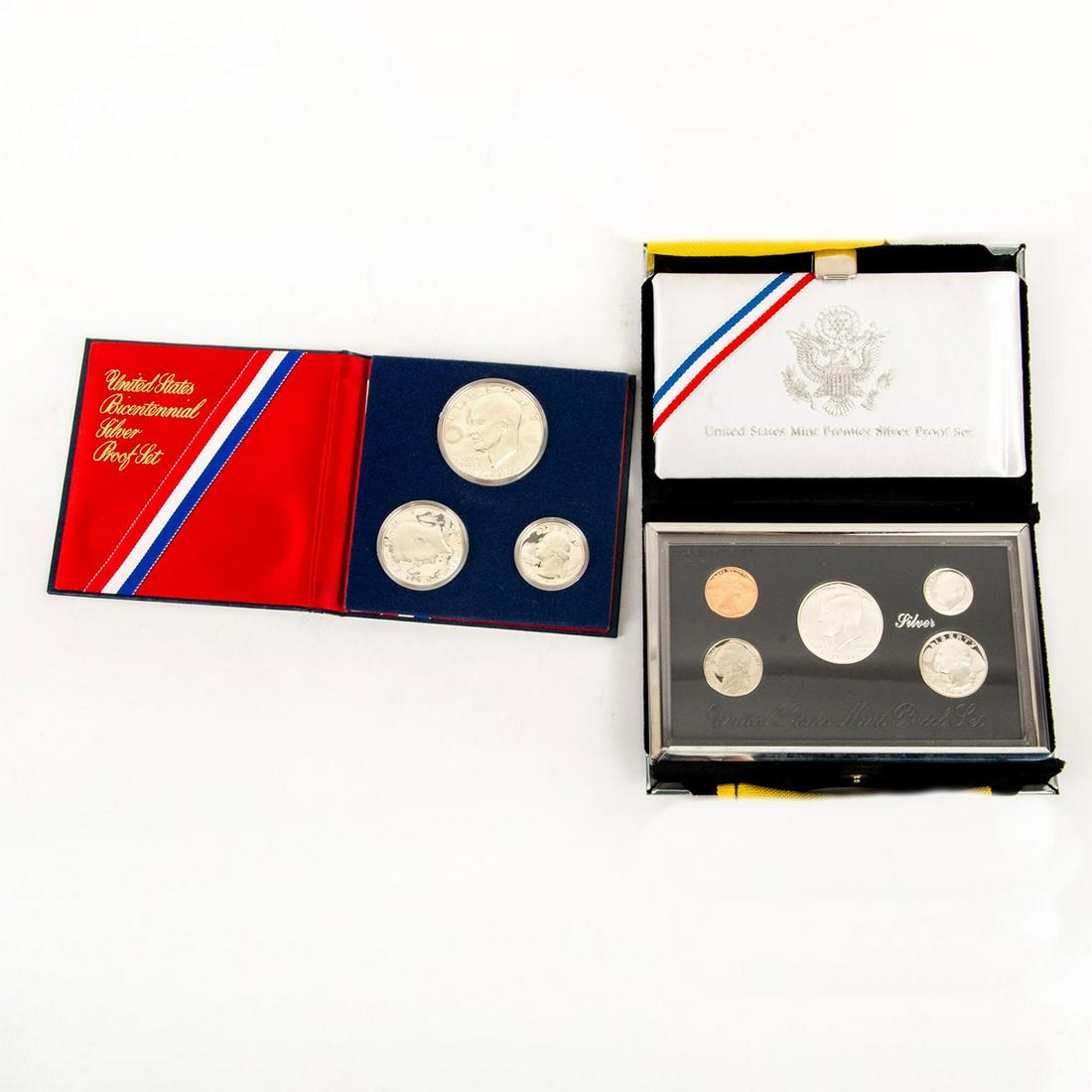 2 Proof Us Coin Sets (1 of 2)