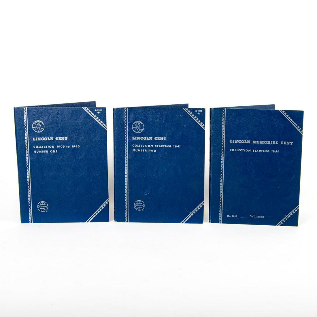 3 Lincoln Cent Collector Booklets 1909-68 Partial (1 of 9)