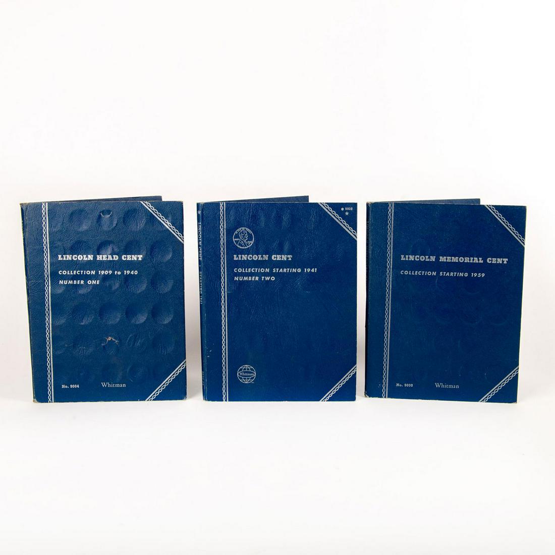 3 Lincoln Cent Collector Booklets 1909-68 Partial (1 of 9)