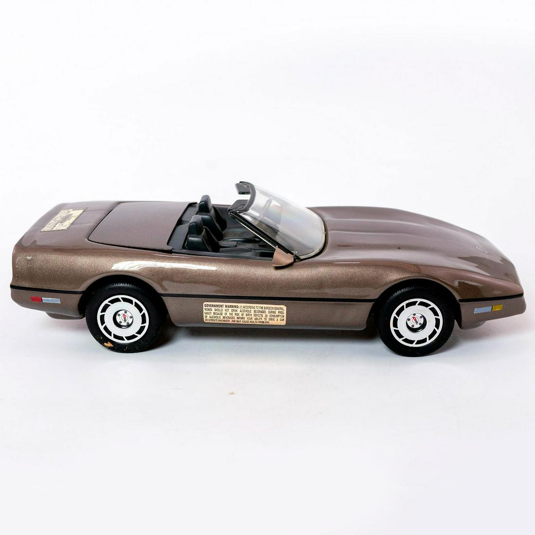 Gray 1986 Corvette Pace Car Beam Decanter (1 of 11)