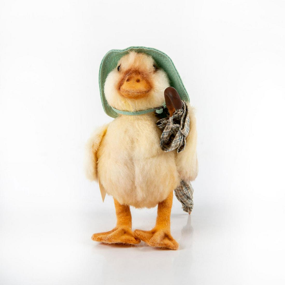 R John Wright Collectible Duckling Doll, Puddles (1 of 6)