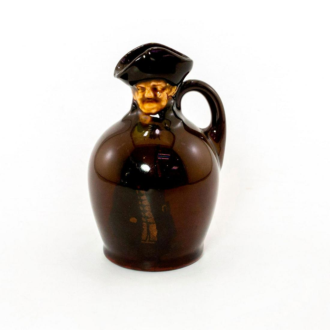 Royal Doulton Kingsware Miniature Flask, Night Watchman (1 of 4)