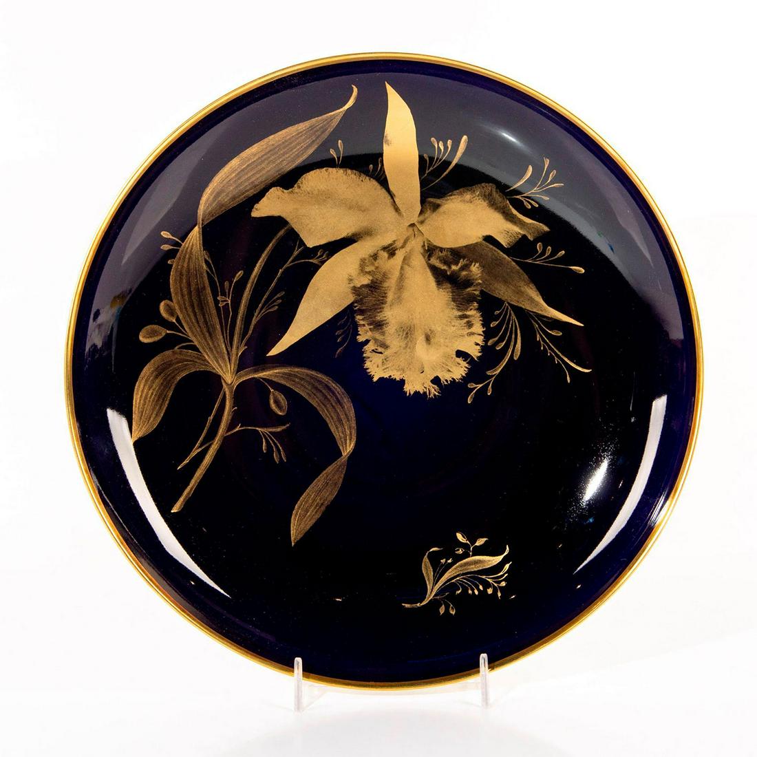 Lindner Kueps Bavaria Echt Cobalt Porcelain Shallow (1 of 3)