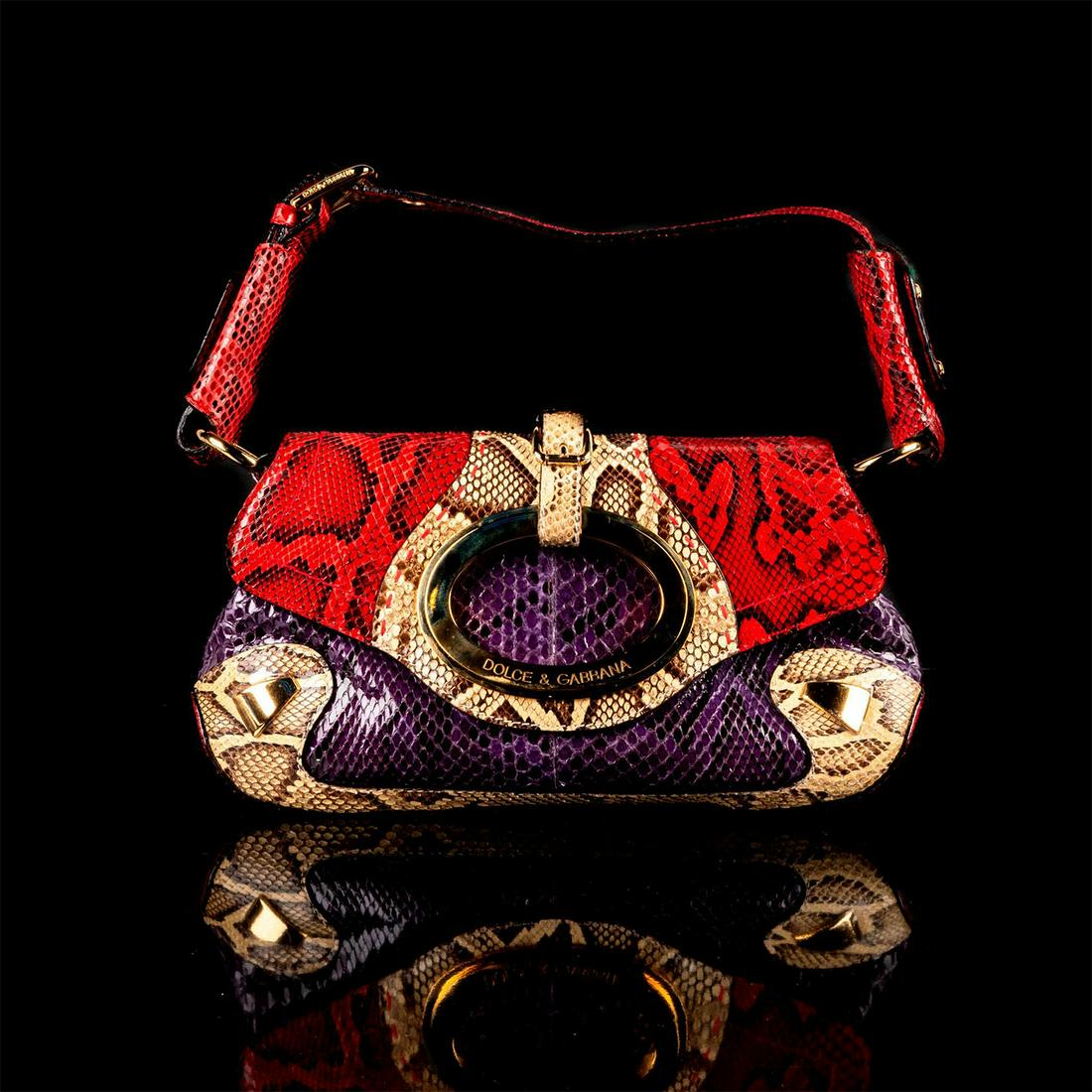 Dolce And Gabbana Python Mini Bag (1 of 5)