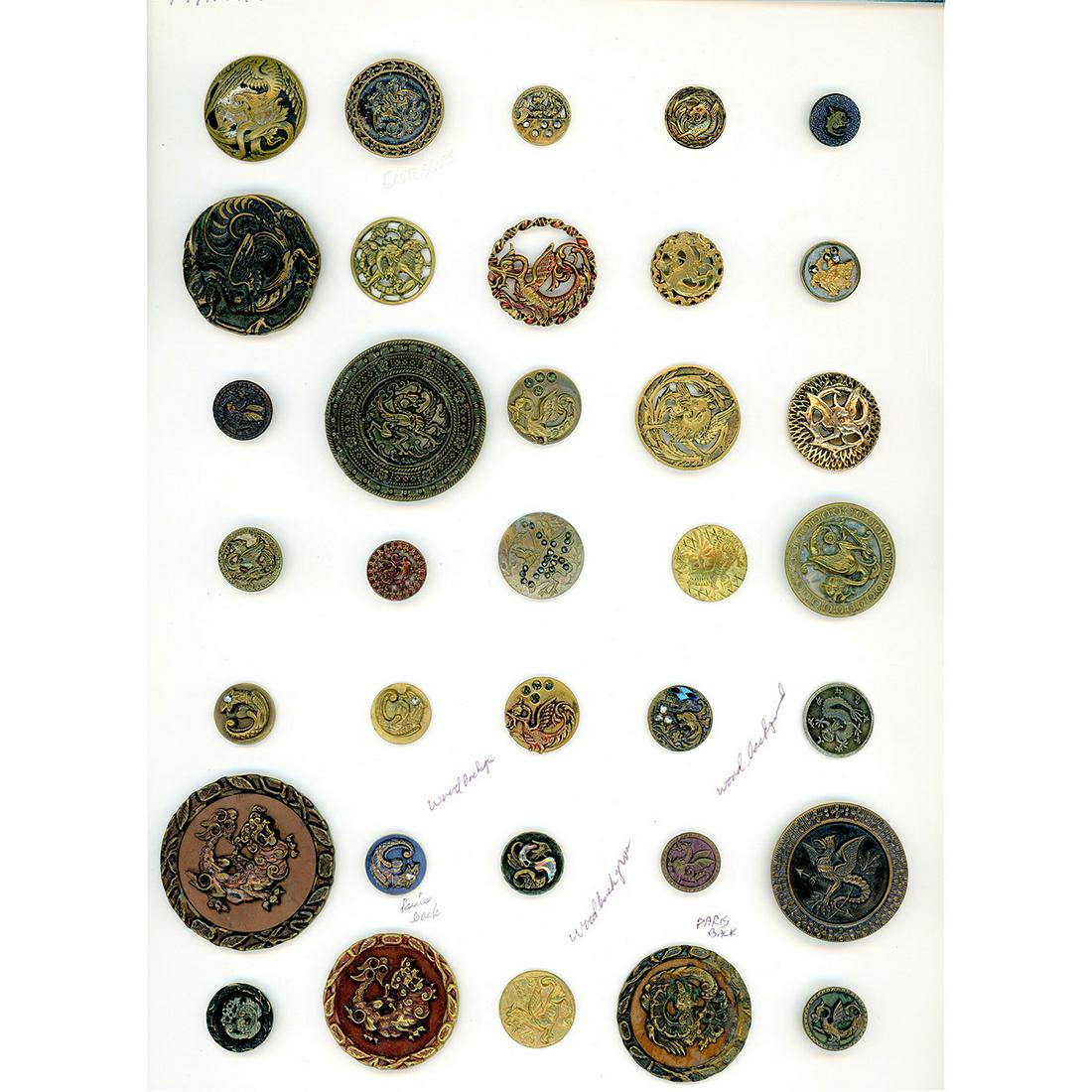 A FULL CARD OF DRAGONS AND FABULOUS ANMALS (1 of 4)