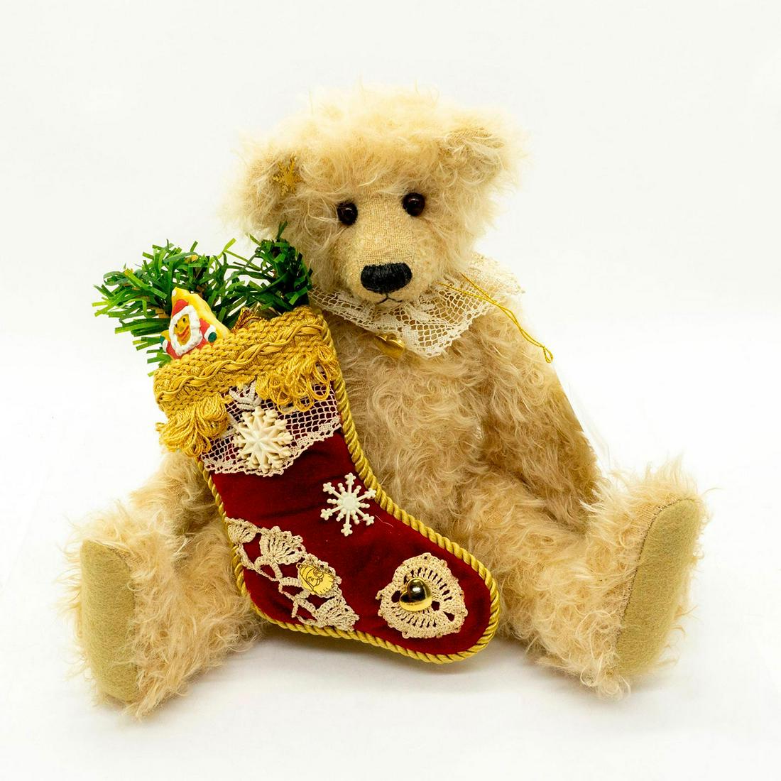 Bar Harbor Bears Handmade Teddy Bear, Noelle Bella (1 of 3)