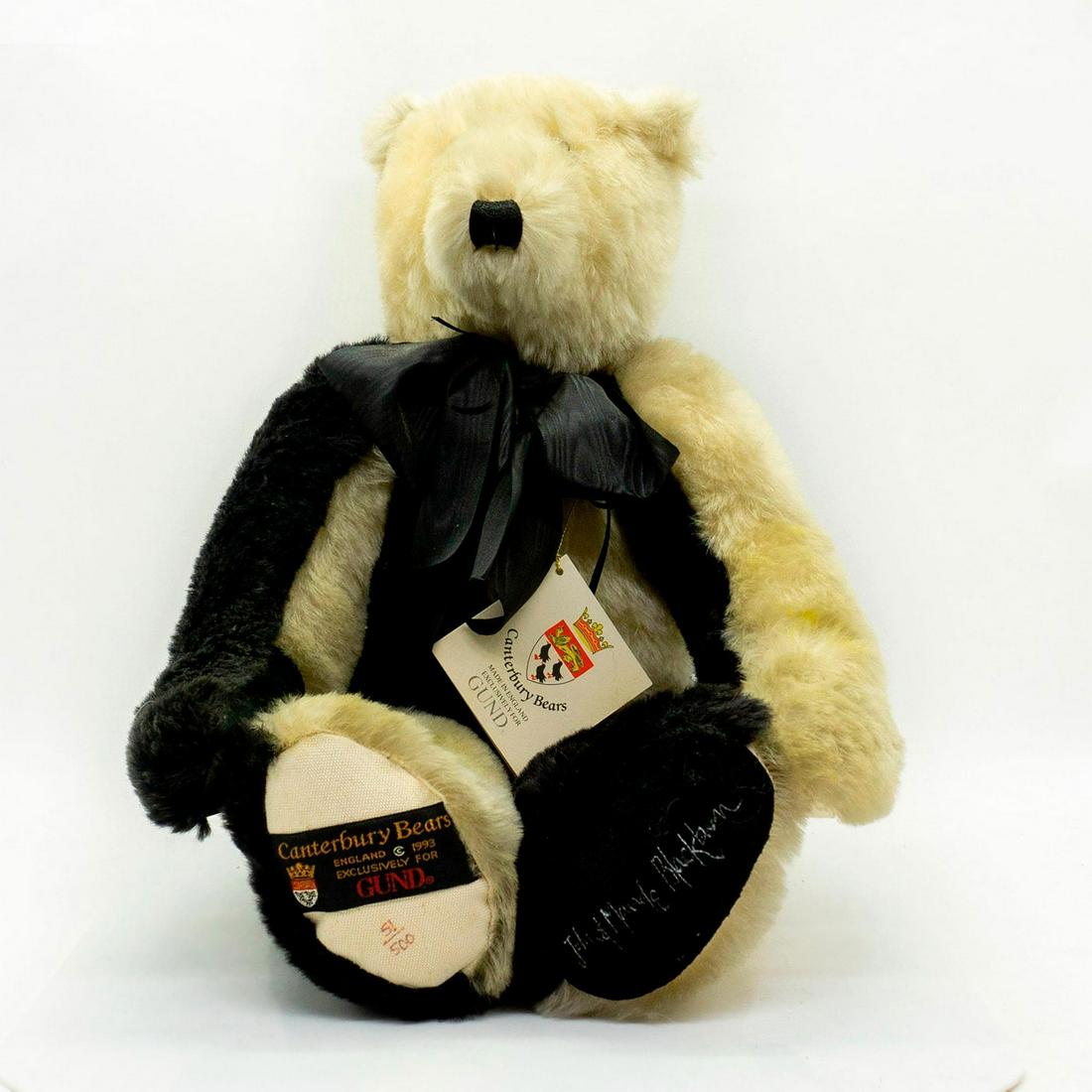 Canterbury Bears Vintage Handcrafted Teddy Bear, Domino (1 of 5)