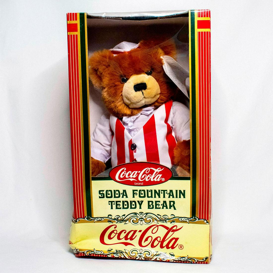 Coca Cola Soda Fountain Teddy Bear Bearry Bearresford (1 of 5)