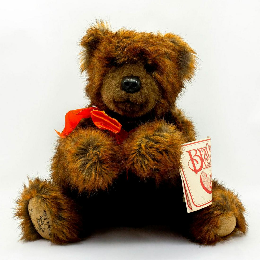 Beaver Valley Handcrafted Collectable Teddy Bear, Lewis (1 of 5)