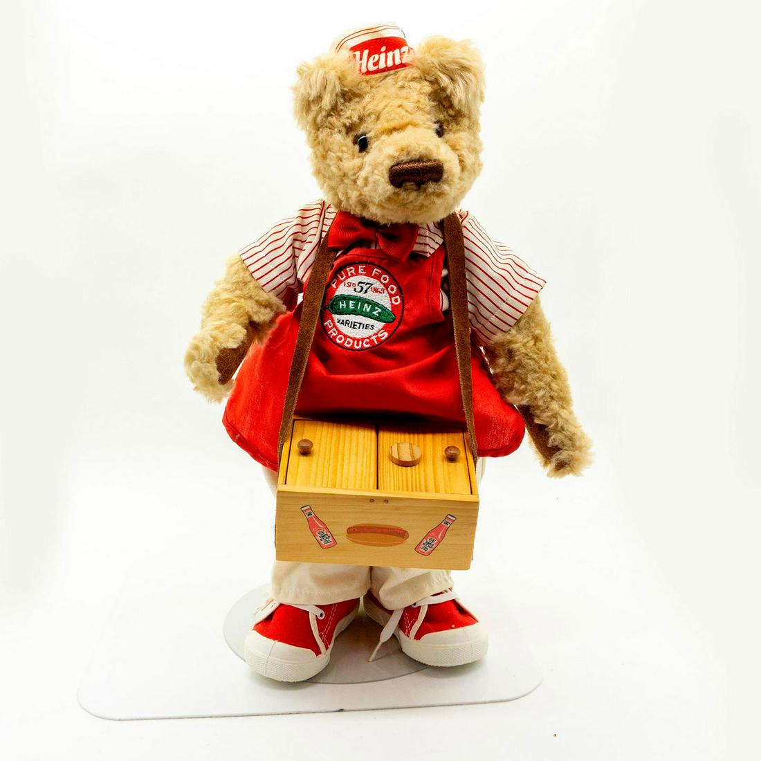 Company Classics Teddy Bear, Heinz Hot Dog Vendor (1 of 3)
