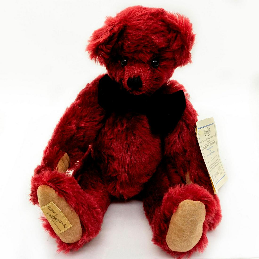 Dean's Rag Book Teddy Bear, Red (1 of 3)