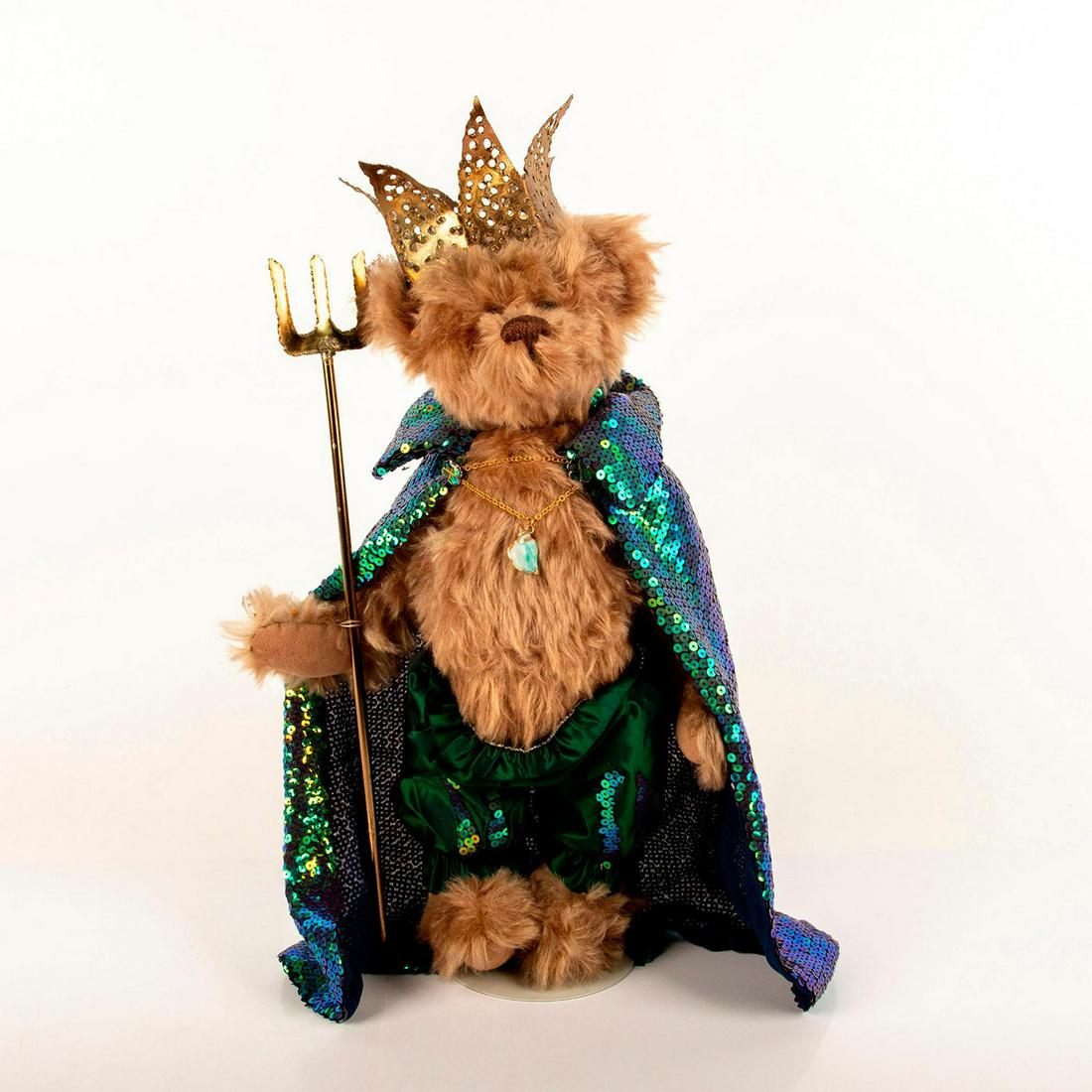 Donna Hodges Collectable Teddy Bear, King Neptune (1 of 3)
