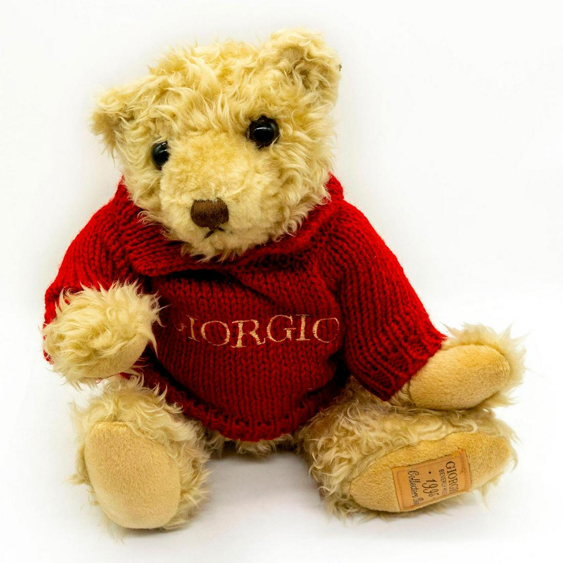 Giorgio Beverly Hills Handcrafted Teddy Bear, Mascot (1 of 2)