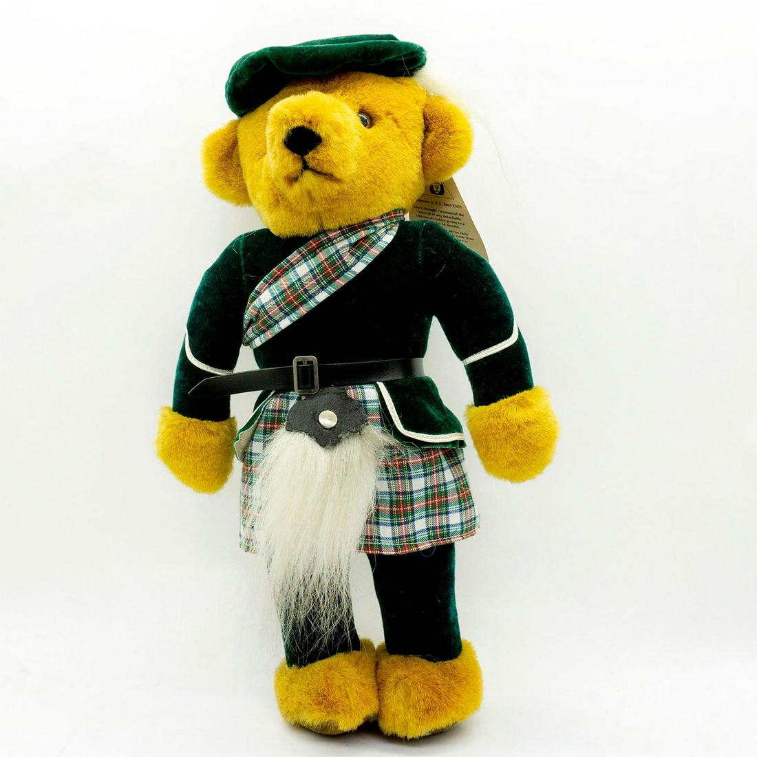 Merrythought Teddy Bear, Scottish Kilt (1 of 2)
