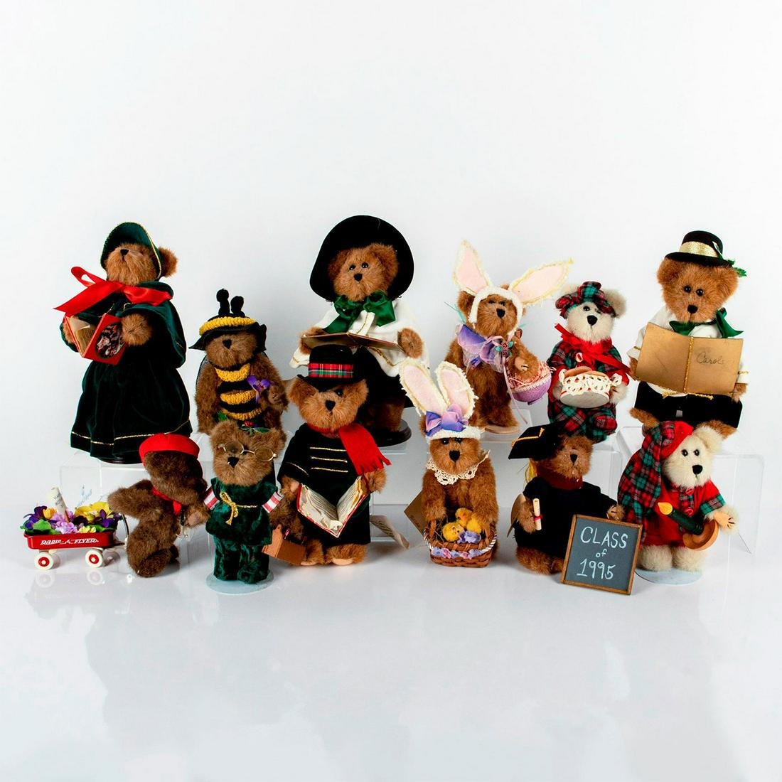 Set of 12 Judith G. Collection Celebration Teddy Bears (1 of 4)