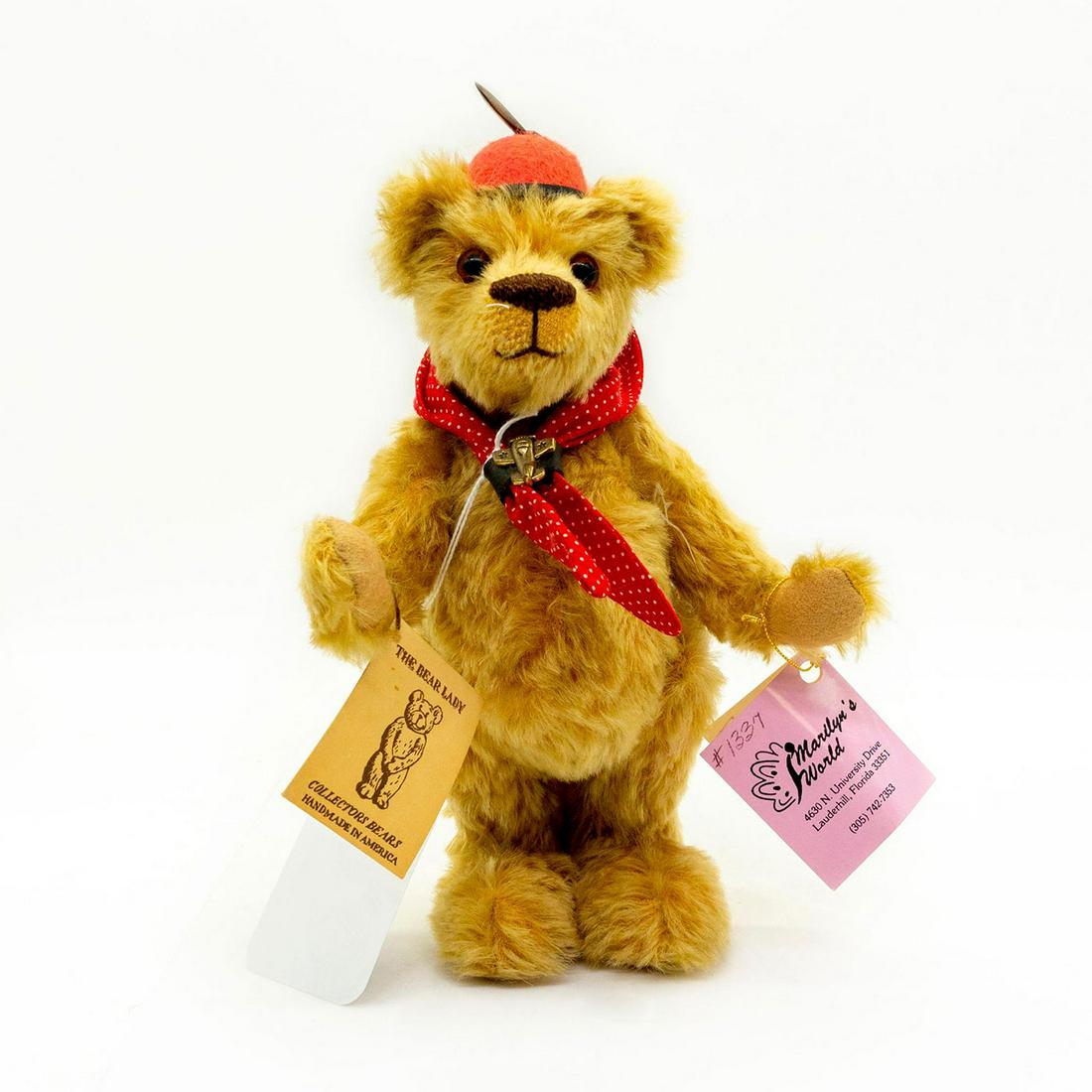 The Bear Lady Teddy Bear, Orville (1 of 2)