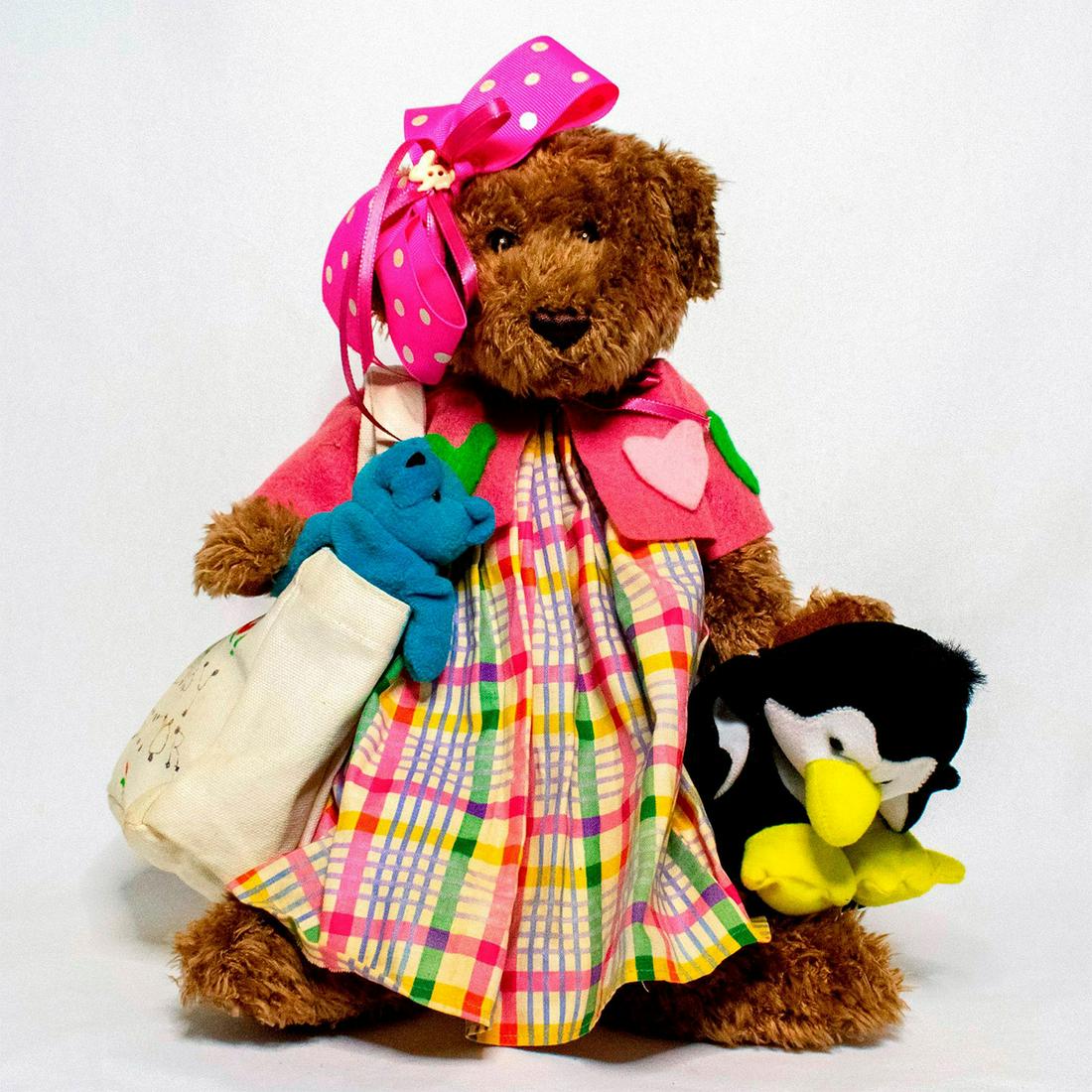 The Bearington Collection Teddy Bear, Beanie Baby (1 of 6)