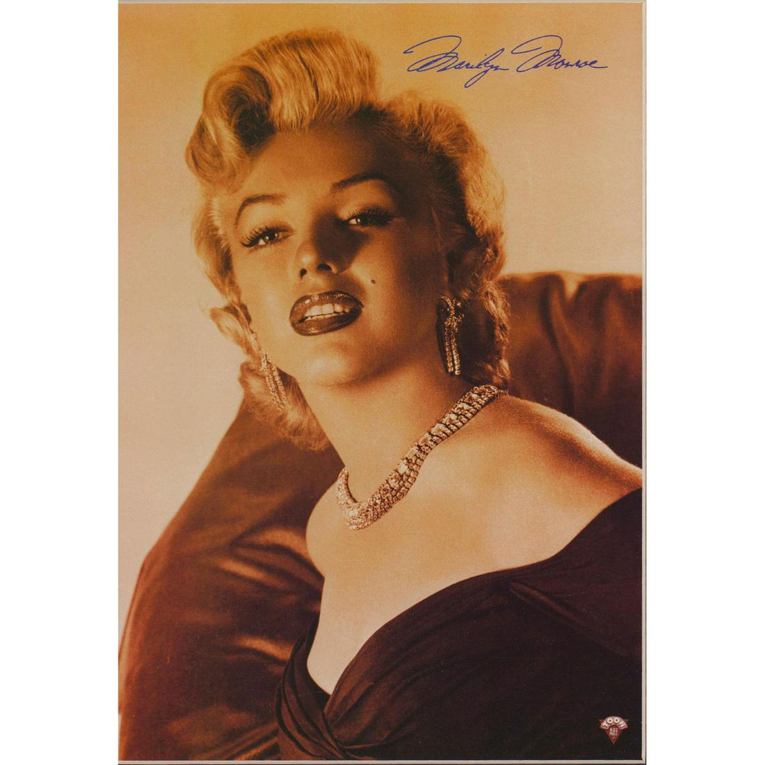 Marilyn Monroe Photograph, Matted (1 of 4)