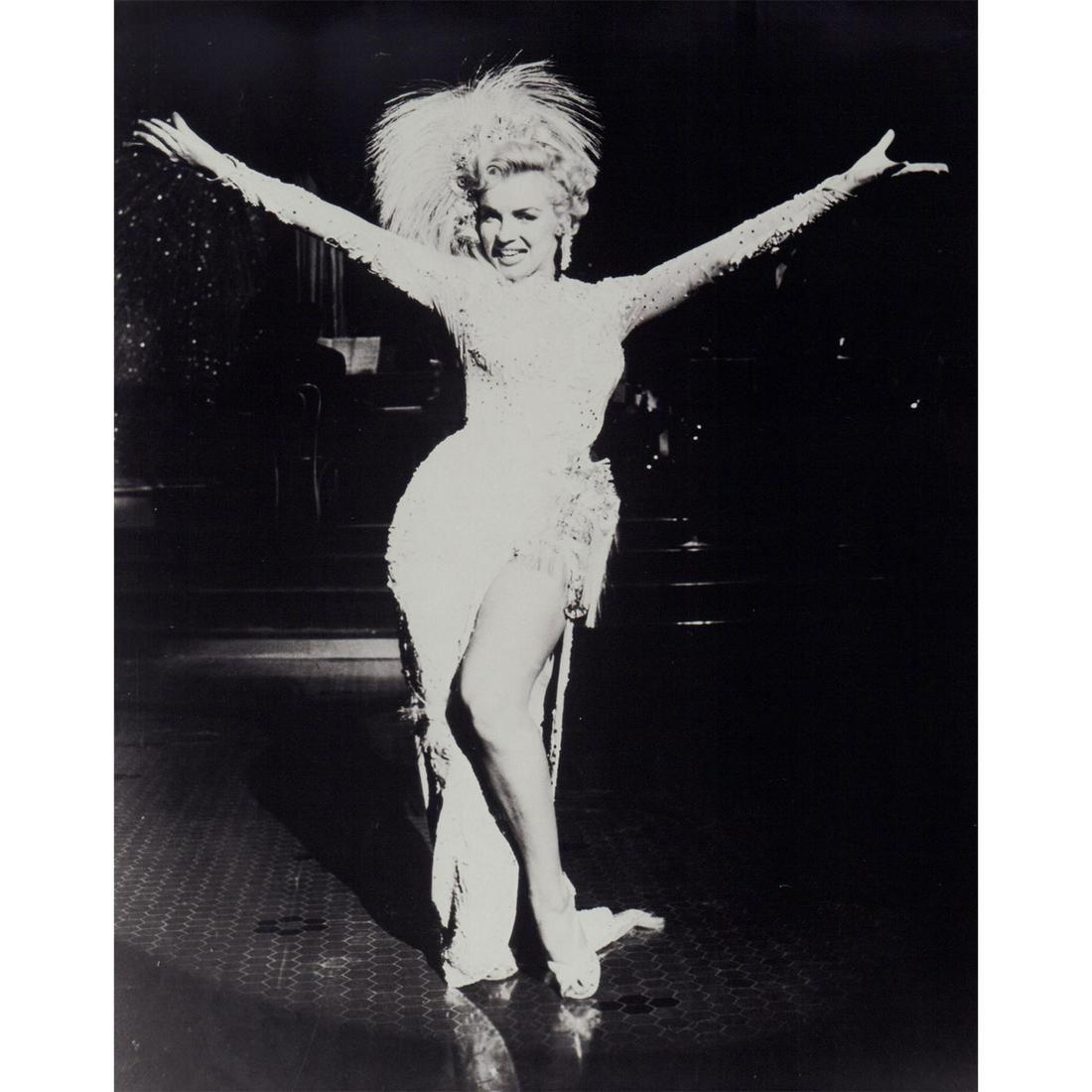 Marilyn Monroe Photograph: Photo still of Marilyn Monroe wearing a showgirl headpiece and dress, from the 1953 film River of No Return. #marilynmonroe #riverofnoreturn Issued: 1953 Dimensions: 8"W x 10"H Country of Origin: USA