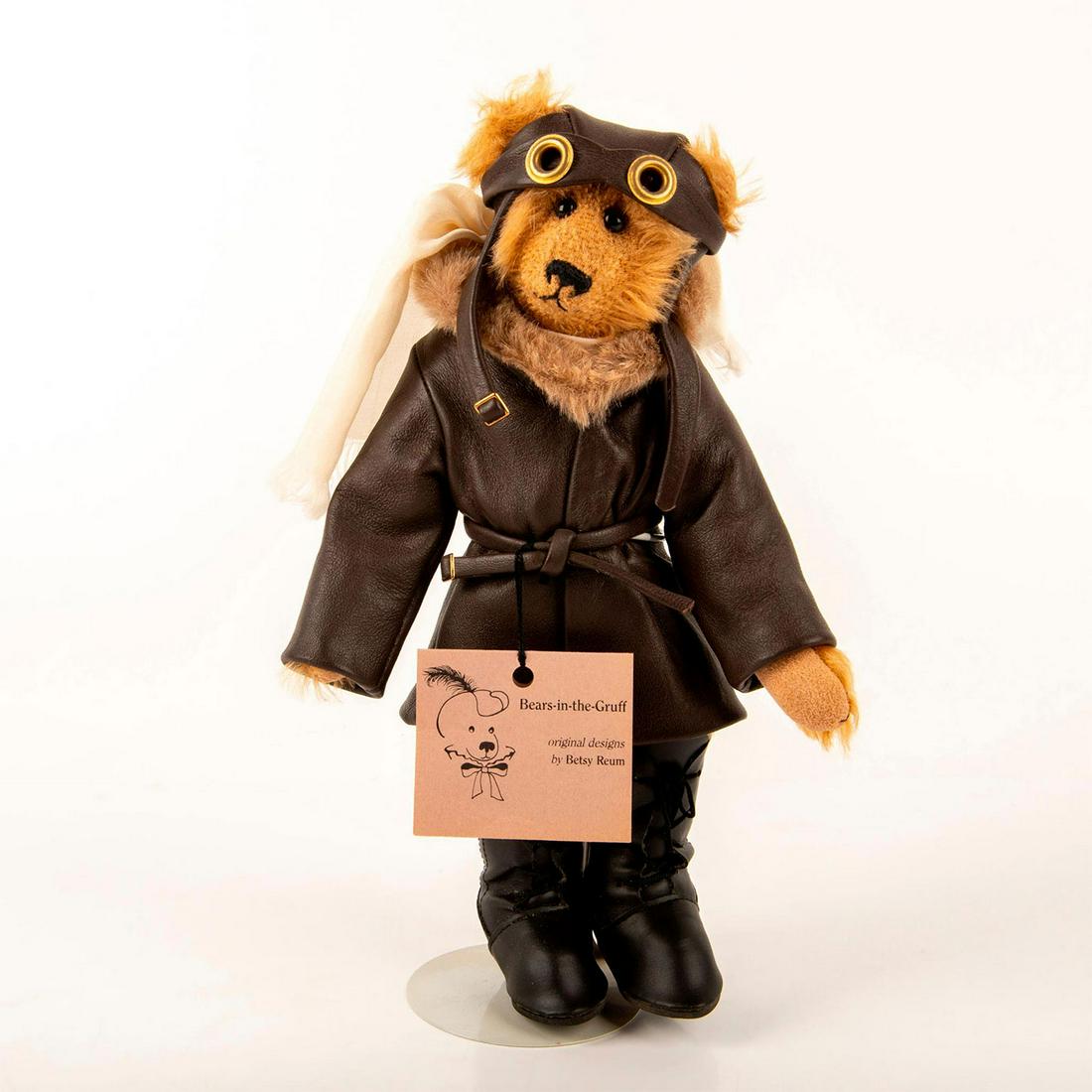 Bears in the Gruff, Handmade Amelia Earhart Teddy Bear (1 of 4)
