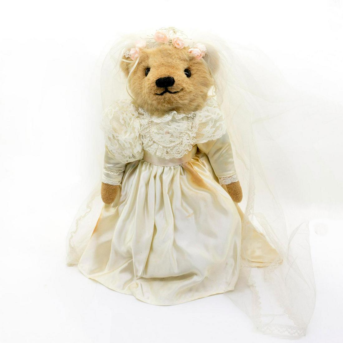 Franklin Mint Teddy Bear, Edwina (1 of 2)