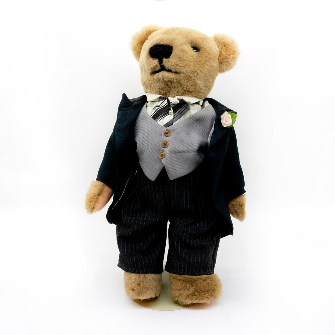 Franklin Mint Teddy Bear, Winston (1 of 2)