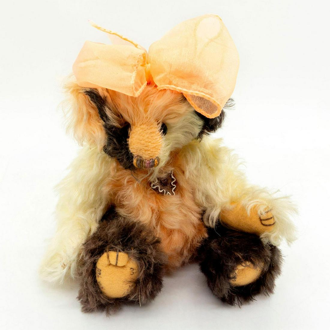 Honey Cup Bears, Handmade Pink White and Brown Teddy (1 of 3)