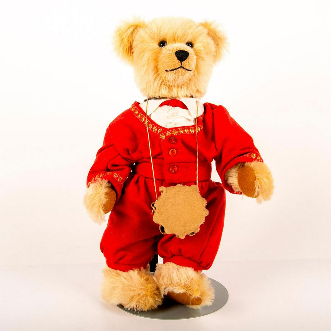 Janet Reeves, Green Drum Brown Teddy Bear (1 of 2)