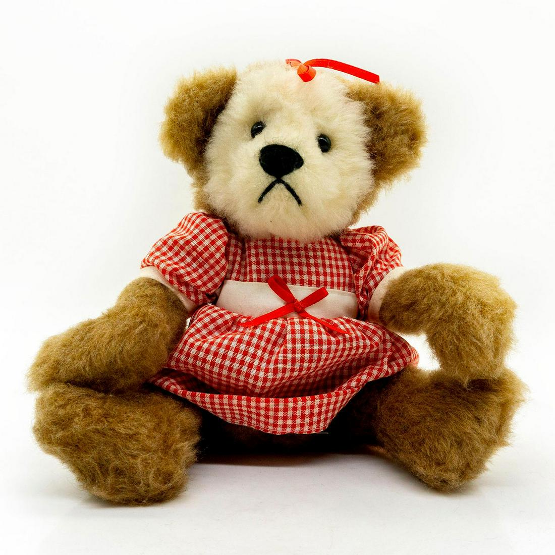 Knickerbocker Bear Company Teddy Bear, Picnic Dress (1 of 2)