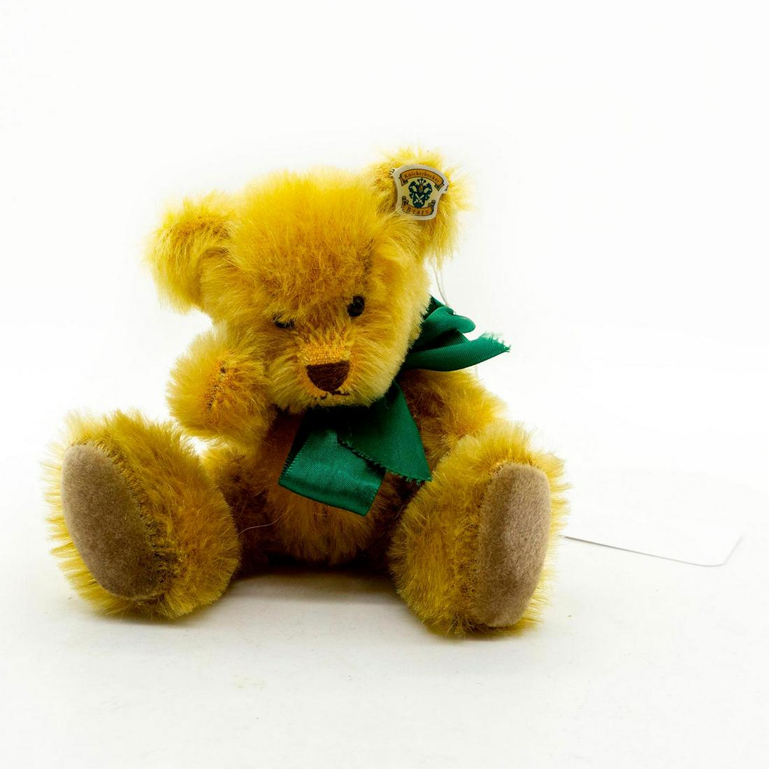 Knickerbocker Bears Teddy Bear, Green Ribbon (1 of 2)