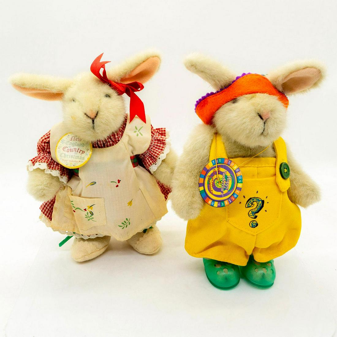 2 North American Plush Rabbits, Spring Collection (1 of 4)