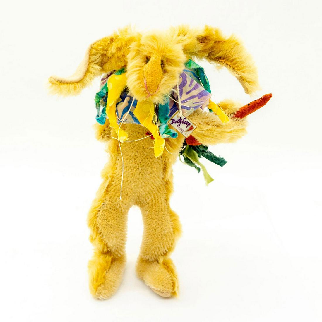 Pam Young, Duck Soup Handmade Carrot Rabbit Stuffed (1 of 3)