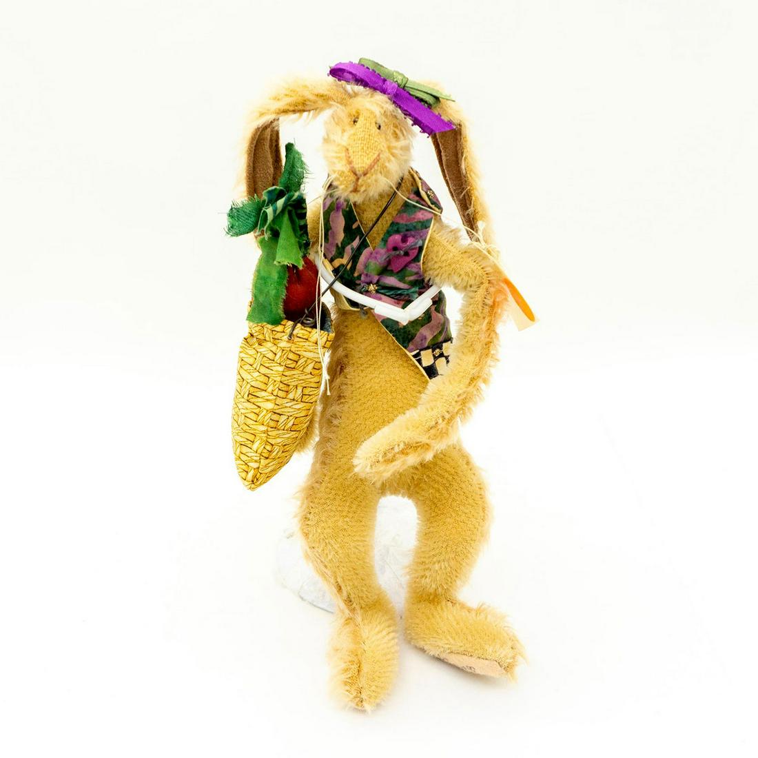 Pam Young, Duck Soup Handmade Easter Rabbit Stuffed (1 of 3)