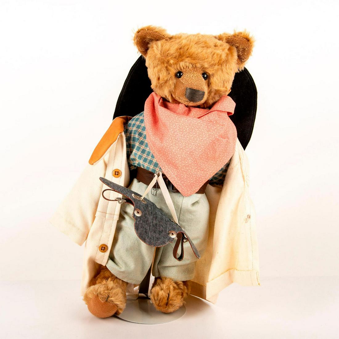 Sal's Pals, Brown Cowboy Teddy Bear (1 of 3)