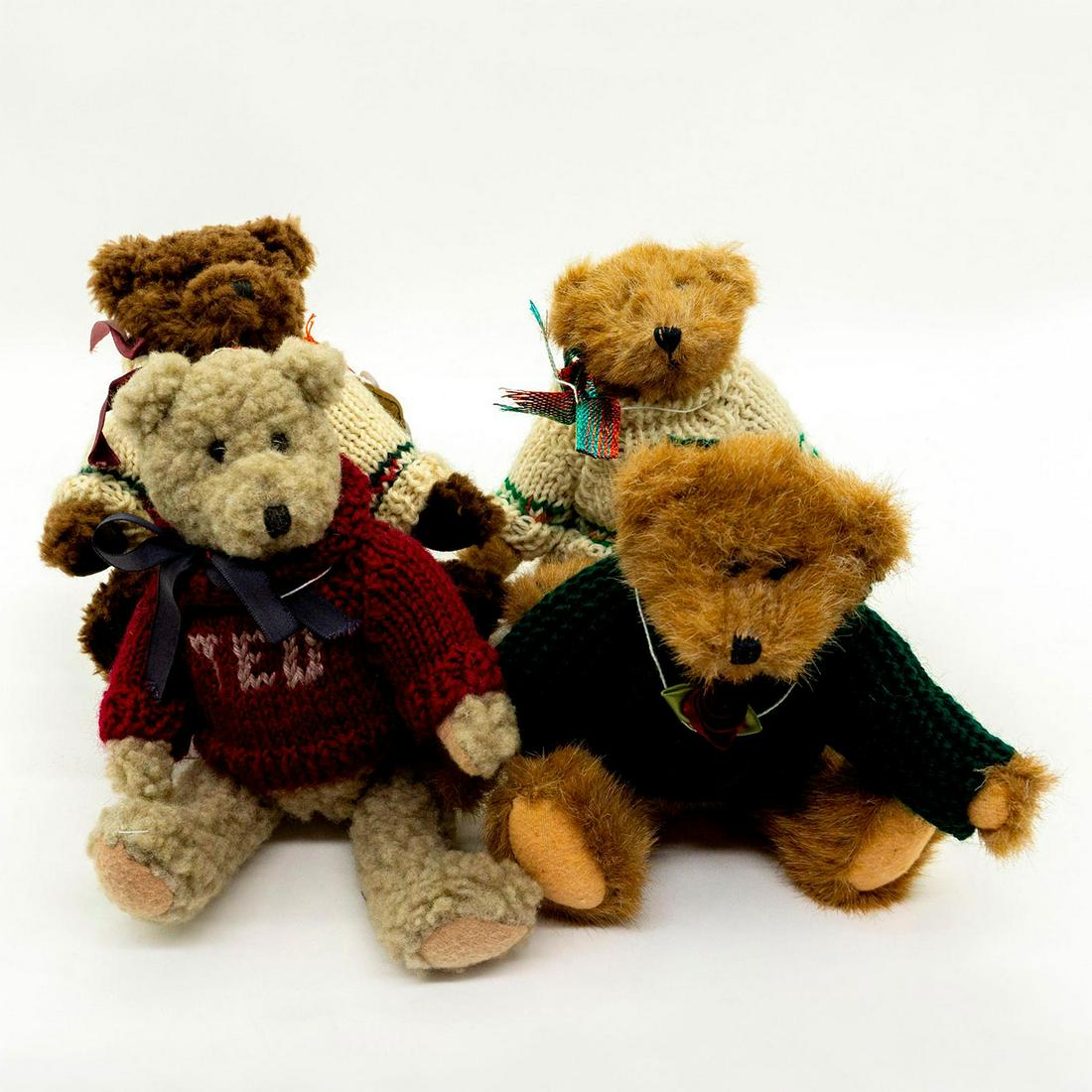 Set Of Four Boyds Bears Teddy Bears, Sweater Weather (1 of 3)